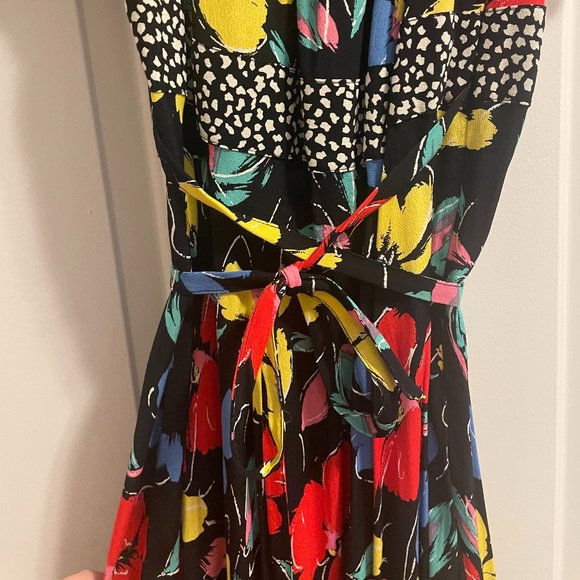 RIXO For Target Black Floral Off the Shoulder Puff Sleeve Maxi Dress - Picture 6 of 9